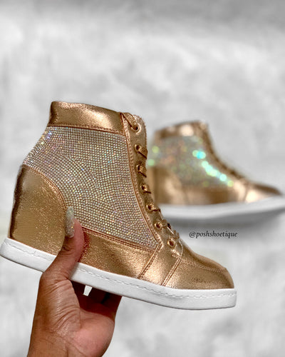 Glitz Kicks | Rose Gold